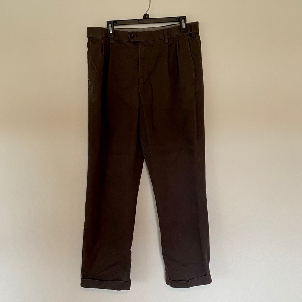 Croft & Barrow Men’s Brown Casual Pants | Size 34x32